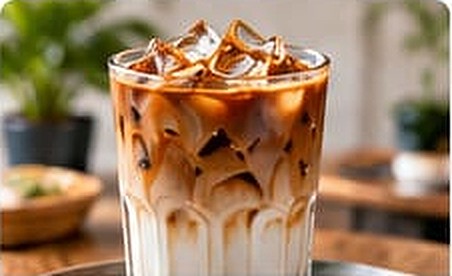 لاتيه مثلج